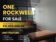 2 Bedroom Condo for sale at One Rockwell East Tower