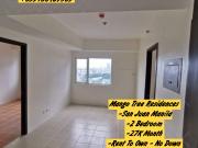 2 Bedroom Condo in San Juan Near Greenhills Garden...