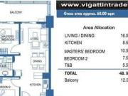 2 Bedroom condo near Mega Mall, Shangri La, MRT Boni