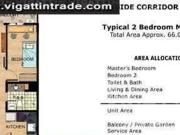 2 Bedroom condo unit near trinoma and SM north edsa