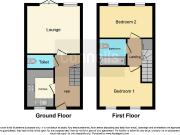 2 bedroom end of terrace house for sale in Hedges Way,...