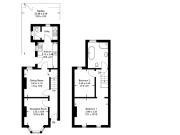 2 bedroom end of terrace house to rent