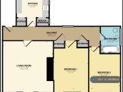 2 bedroom flat for rent in Hamstead Court, Birmingham, B19