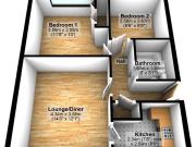 2 bedroom flat for rent in Viersen Platz, Peterborough,...