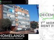 2 Bedroom Flat To Let in Yeoville