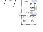 2 BEDROOM HOUSE