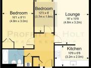 2 bedroom property to rent