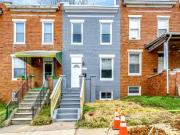 2 Bedroom Rowhome Baltimore City 1509 Montpelier St