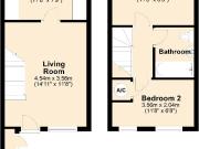 2 bedroom terraced house for rent in Two Mile Ash,...