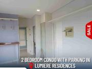 2 Bedroom With Parking Condo in Lumiere Residences