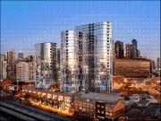 2 Bedrooms 2 Bath apartment with white appliance and TV,...