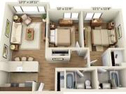 2 Bedrooms at 120 W. 21st for $8,678 by 21 Chelsea