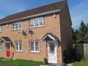2 Bedrooms End terrace house for rent in Cwrt Hocys,...