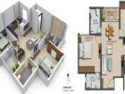 2 BHK 1025 Sq Ft Apartment In 9 Sky Vue, Chandapura,...