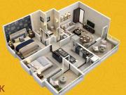 2 BHK Apartment in Ambegaon Budruk for resale Pune. The...