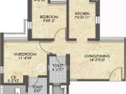 2 BHK Flat In Raymond Ten X Habitat For Sale In Thane West