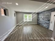 2 BR, 1 BA Apartment 3923 Miami, Saint Louis, MO 63116