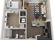 2 BR, 2 BA Apartment 533 Front Street Unit 00 415,...