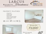 2 Br, 2 bath, Townhouse/Brownstone/RowHouse 2010 Larcus Ave