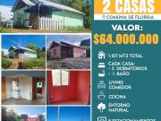 2 Casas En Venta De 3 Dorm. 1 Baño En Florida 2 Casas En Venta De 3 Dorm. 1 Baño En Florida