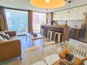 2 Dorm. Full Amoblado. Air Bnb. Parque Araucano