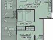 2 Dormitorios con terraza y asador! Nueva Cordoba...