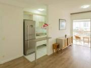 2 Dormitorios Mobiliado com Varanda Alugue no Brooklin!