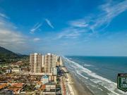 2 Dorms Suíte Varanda Vista Mar andar alto Centro Mongaguá