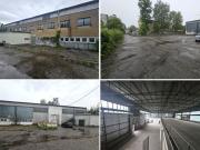 2 freist pfeilerfreie Hallen in ruhiger Lage mit Büro &...