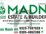 2 kanal residential plot a block corner, main 100+60...