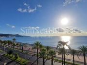 2 pièces 5ème étage Promenade des anglais Vue mer...