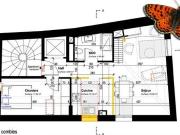 2½ PIÈCES En attique