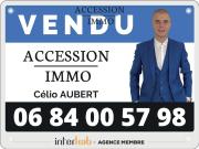 2 pièces en Rdc RENOVE de 43 m2 TOISON D'OR. Idéal...