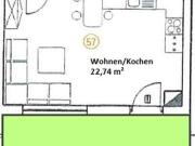 2 Raum ETW mit Terrasse und eigenem Garten in der...