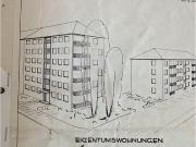 2 Raum Wohnung, DG, mit Balkon 56 m2, teilsan provisionsfrei