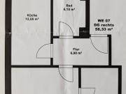 2 Raum Wohnung, Gohlis Süd, Tageslichtbad+Balkon, Möbel...