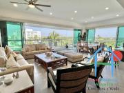 2 recámaras, terraza con vista al campo de golf