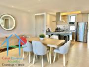 2 recámaras y terraza con vista a los jardines y albercas