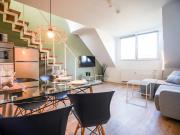 2 room maisonette apartment with roof terrace cathedral...
