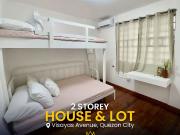 2 Storey House & Lot For Sale in Visayas Avenue, Quezon City