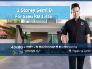 2 Storey Semi D House Perjiranan 12 Bandar Dato Onn...