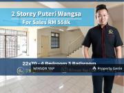 2 Storey Terrace House Taman Puteri Wangsa Ulu Tiram...