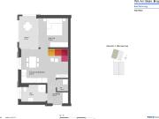 2 Zi Wohnung mit Abstellraum und Tageslichtbad