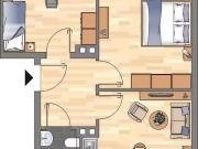 2 Zimmer 41 m² 329 € Kaltmiete Wohnungen in Wilhelmshaven