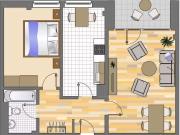 2 Zimmer 58 m² 608 € Kaltmiete Wohnungen in Düsseldorf