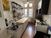 2 Zimmer Altbauwohnung in Friedrichshain – voll möbliert