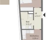 2 Zimmer Anlegerwohnung mit Balkon im Zentrum