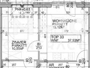 2 Zimmer Dachgeschoss inkl. neue Küche