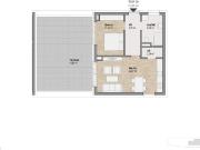 2 Zimmer Dachgeschoßwohnung mit großer Terrasse