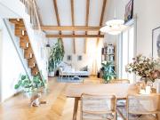 2½ ZIMMER DACHWOHNUNG IN BERN LORRAINE, MÖBLIERT, TEMPORÄR